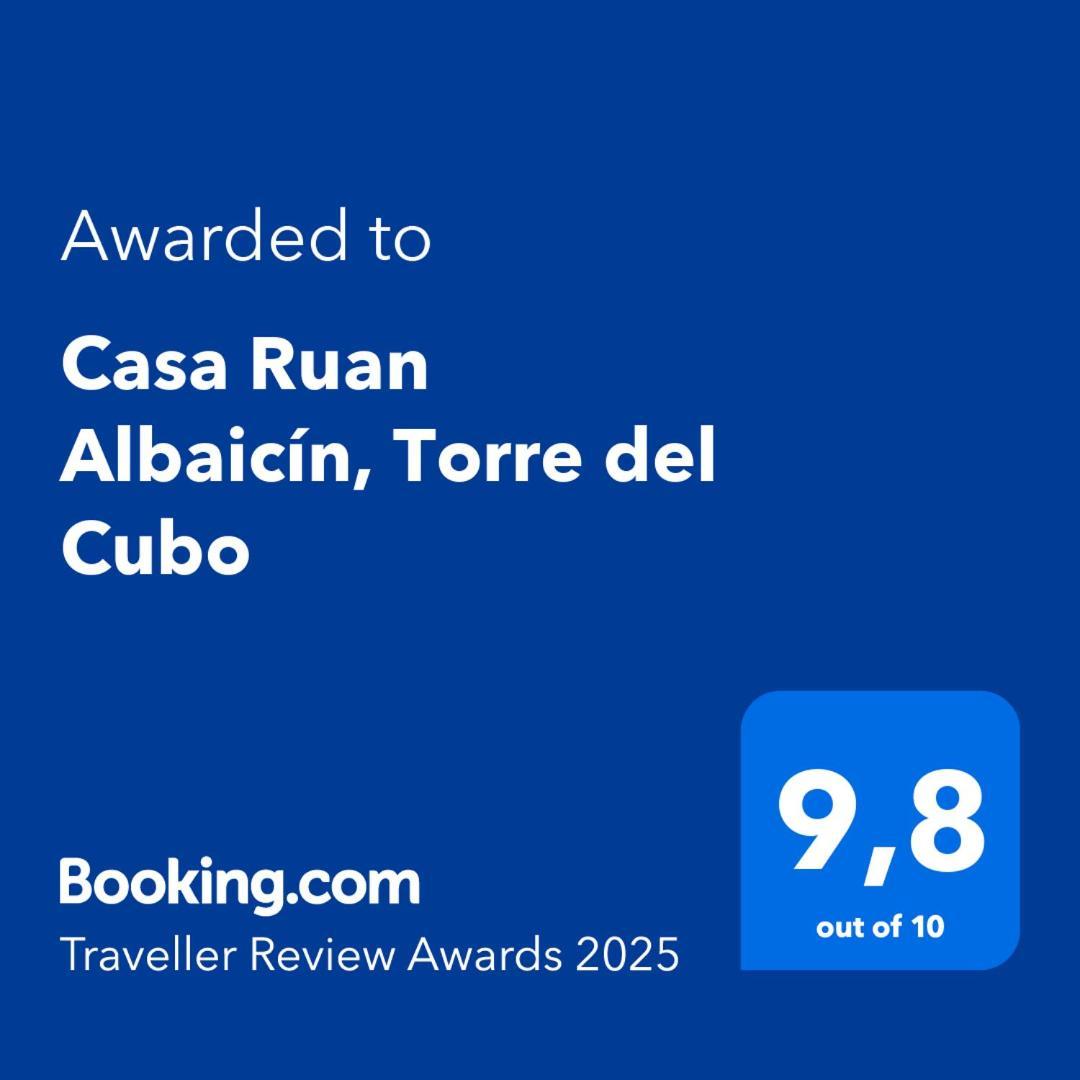 グラナダCasa Ruan Albaicin, Torre Del Cuboアパートメント エクステリア 写真